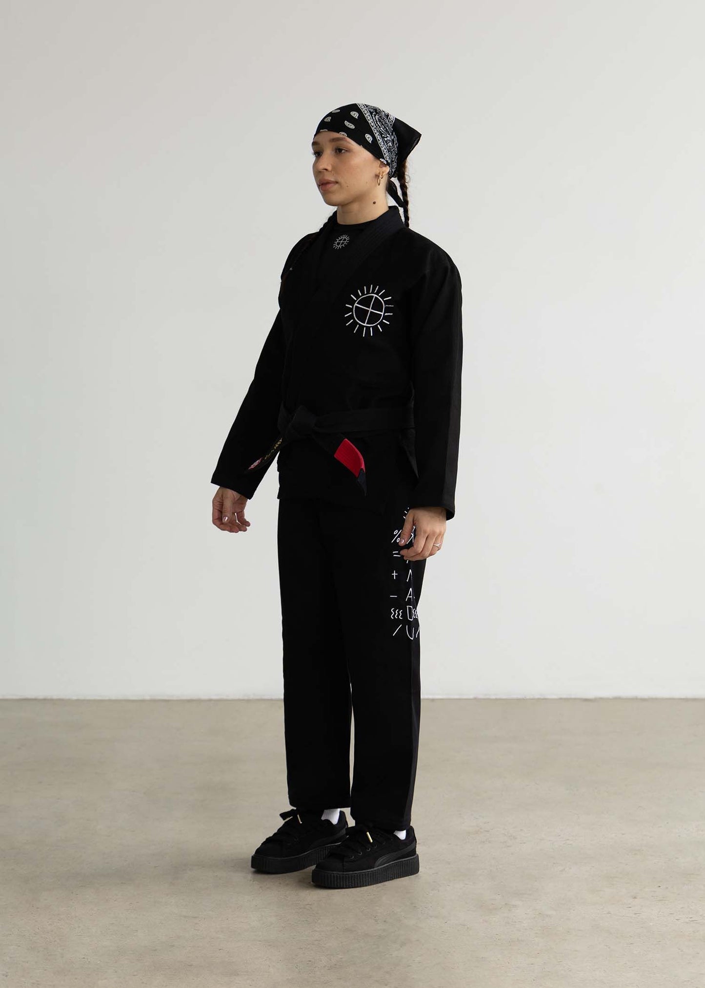 Conjunto de kimono de jiu-jitsu