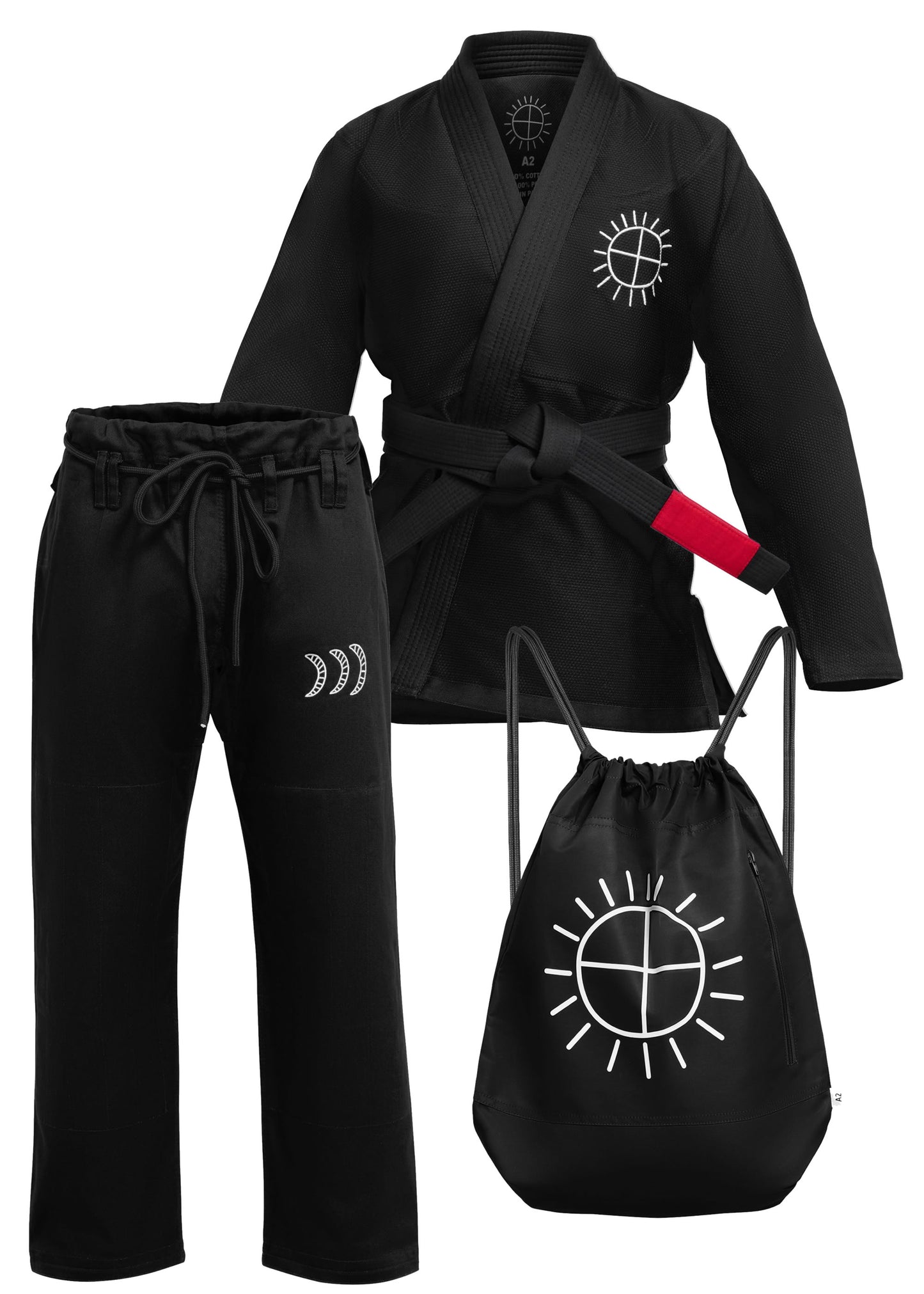 Conjunto de kimono de jiu-jitsu